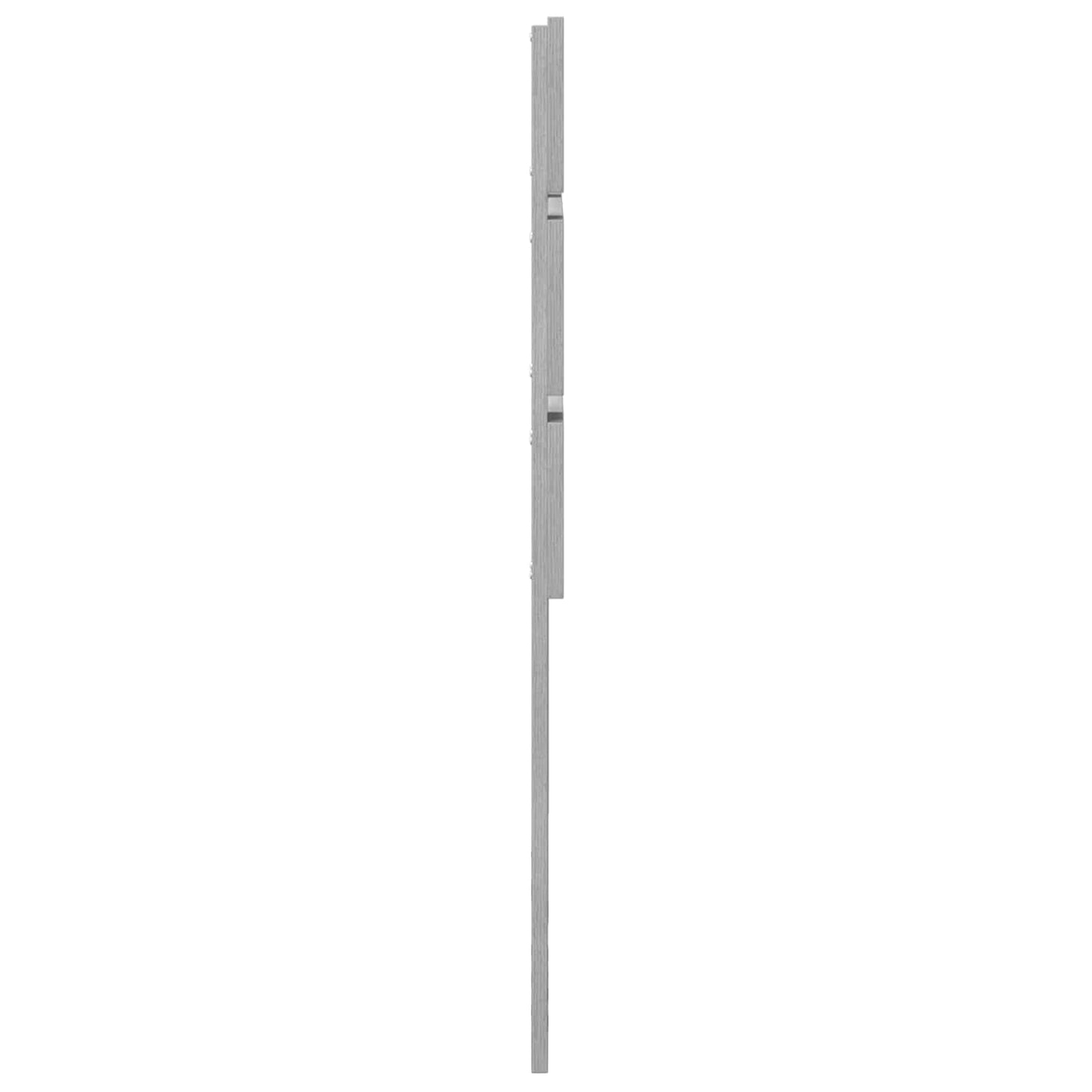 Headboard Grey Sonoma Engineered Wood