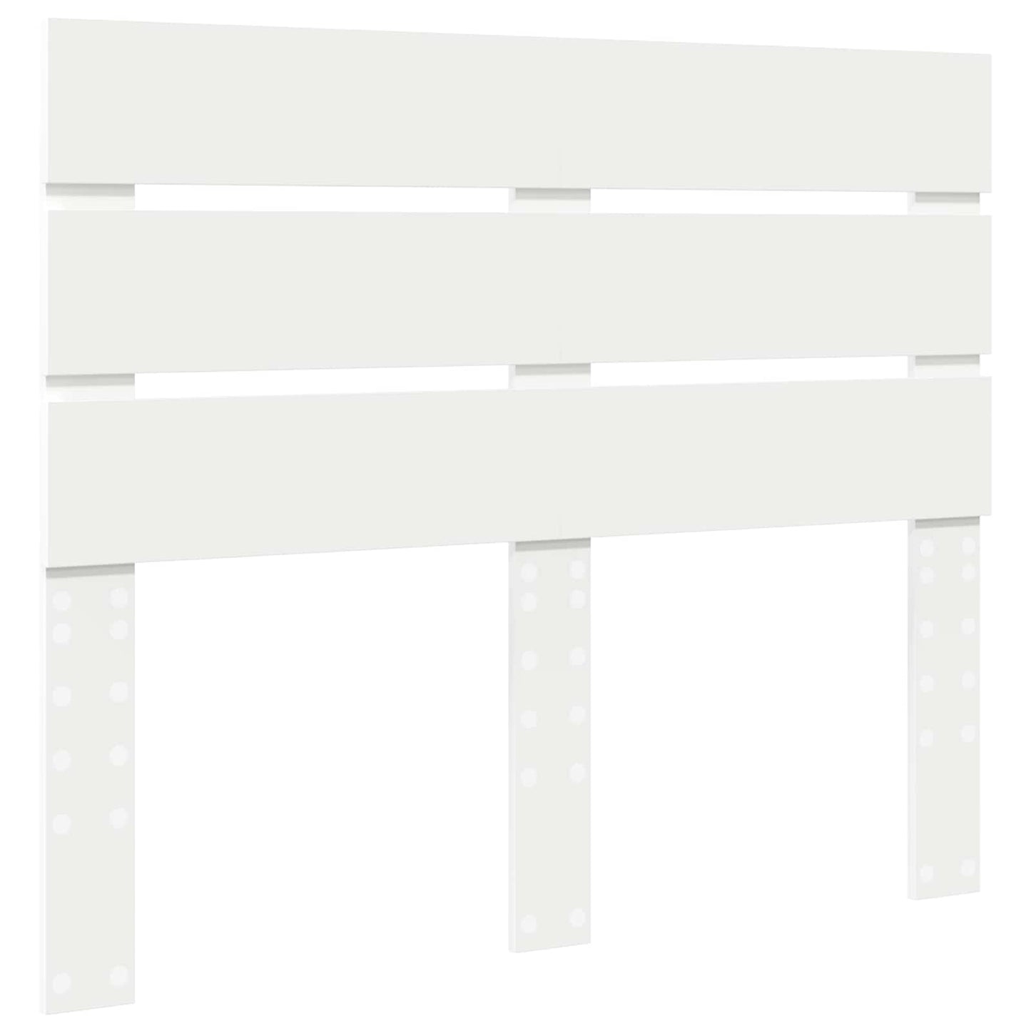 Headboard White Engineered Wood