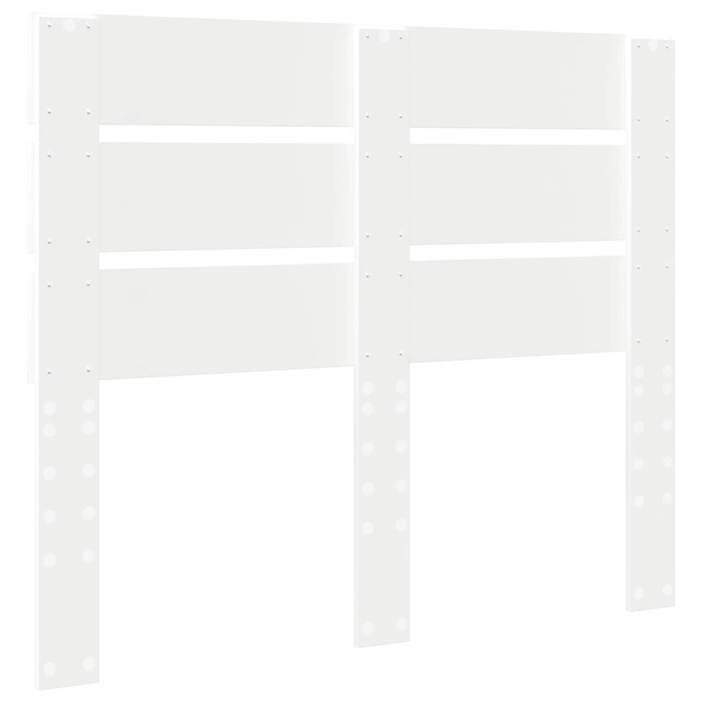 Headboard White Engineered Wood