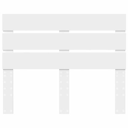 Headboard White Engineered Wood