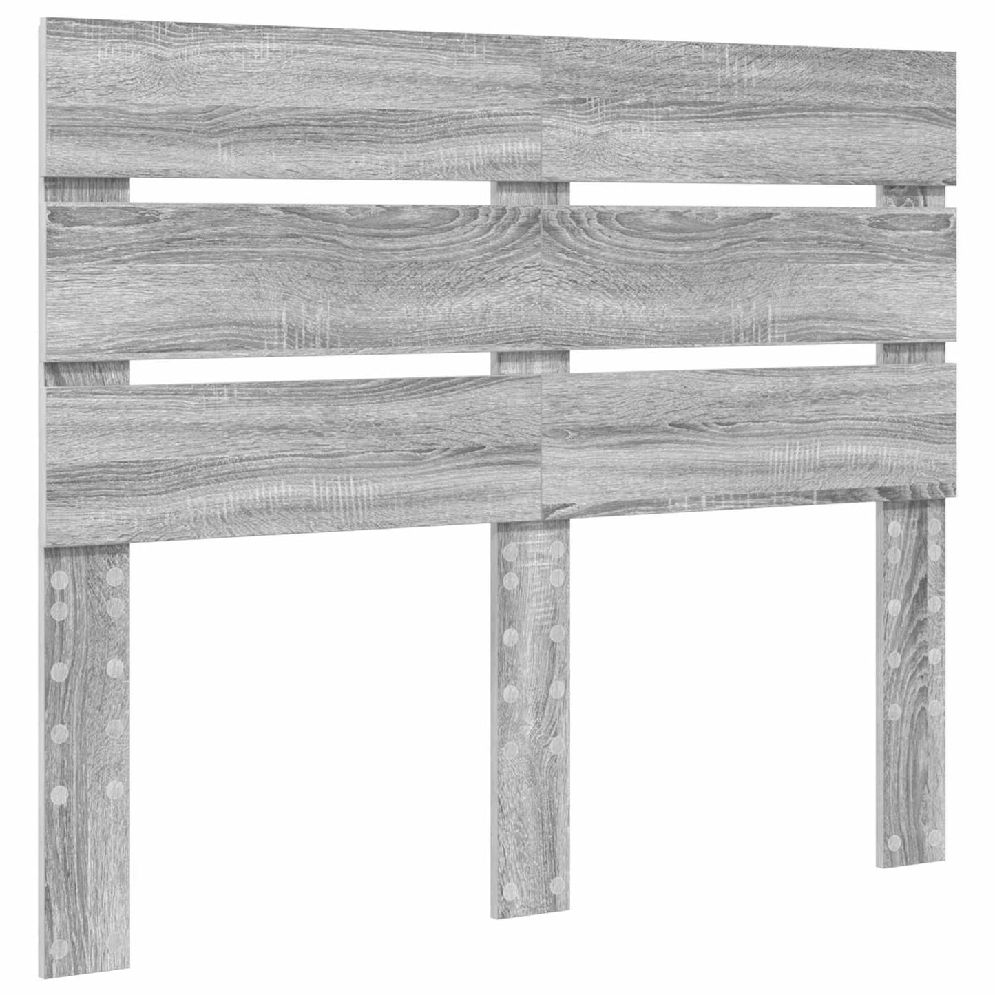 Headboard Grey Sonoma Engineered Wood