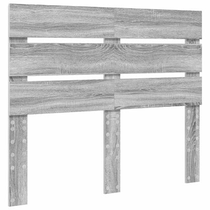 Headboard Grey Sonoma Engineered Wood