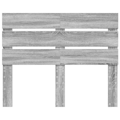 Headboard Grey Sonoma Engineered Wood