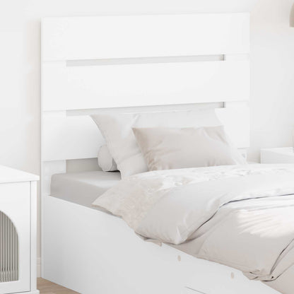 Headboard White Engineered Wood