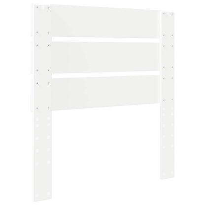 Headboard White Engineered Wood