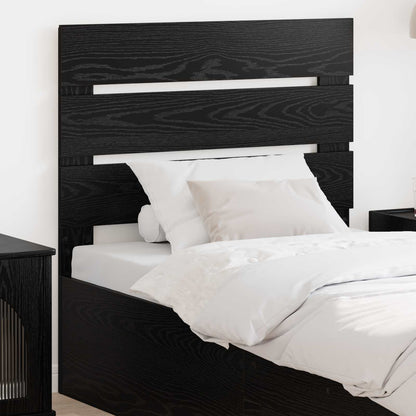 Headboard Black Oak Engineered Wood