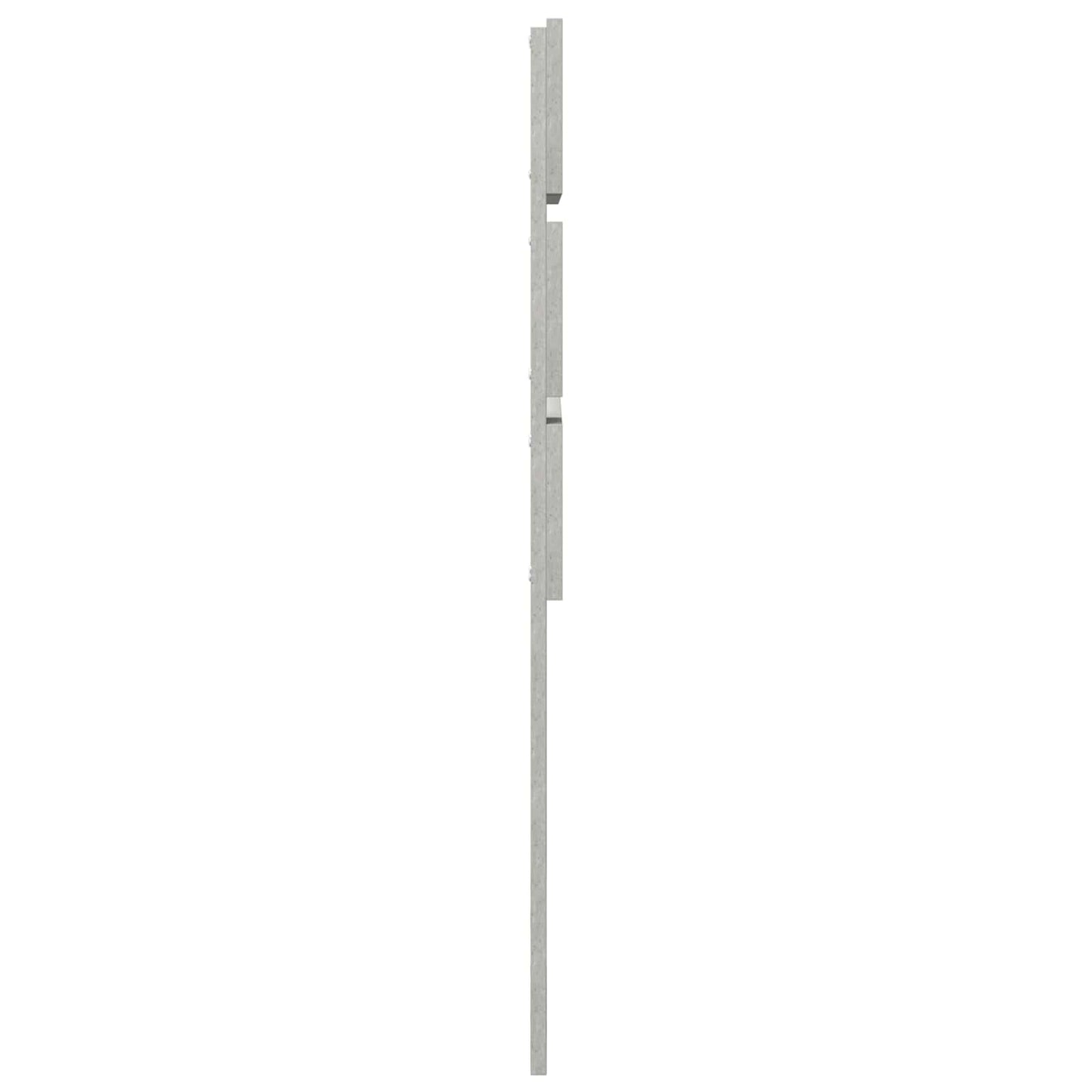 Headboard Concrete Grey Engineered Wood