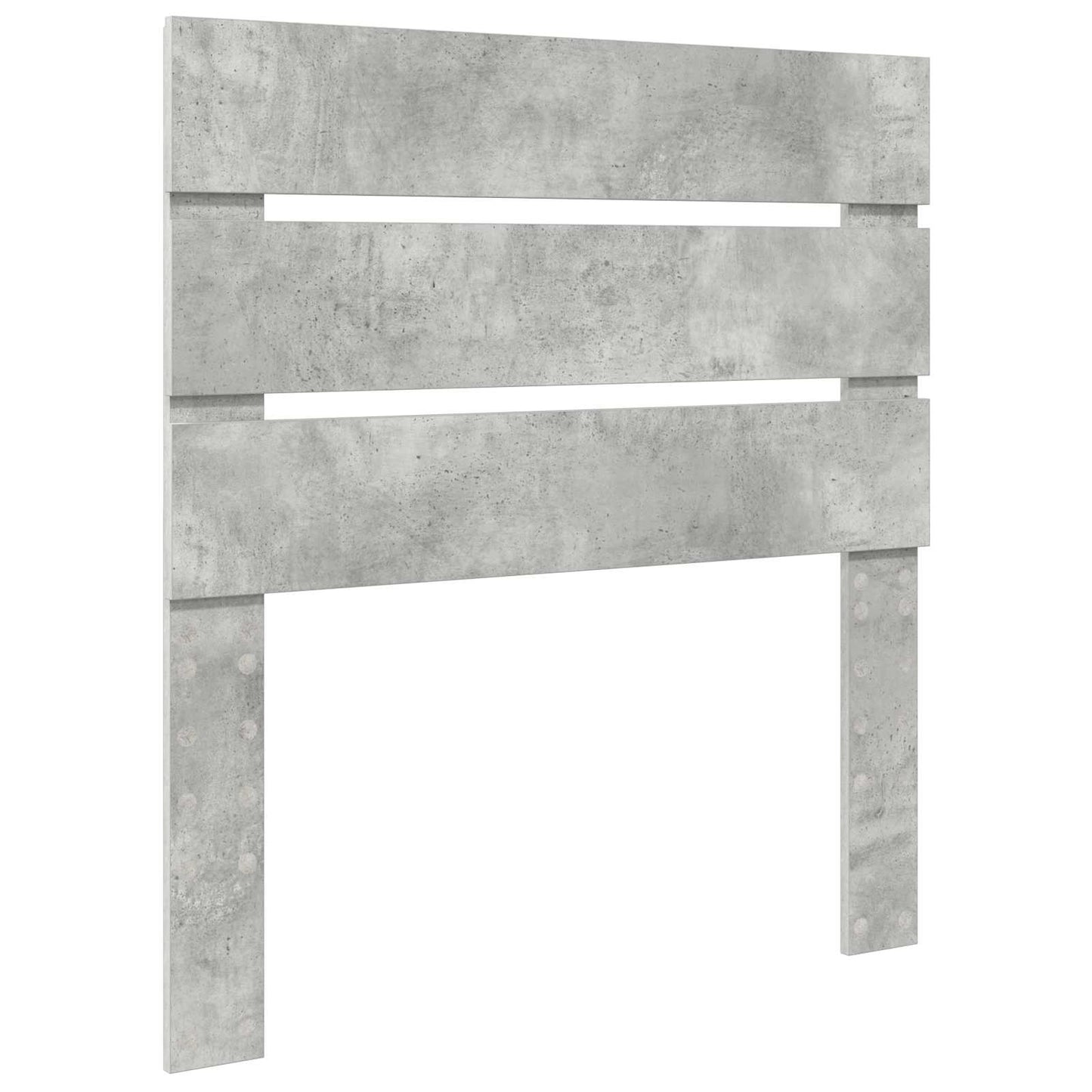 Headboard Concrete Grey Engineered Wood