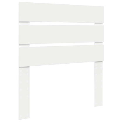 Headboard White Engineered Wood