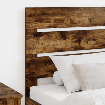 Headboard Smoked Oak Engineered Wood
