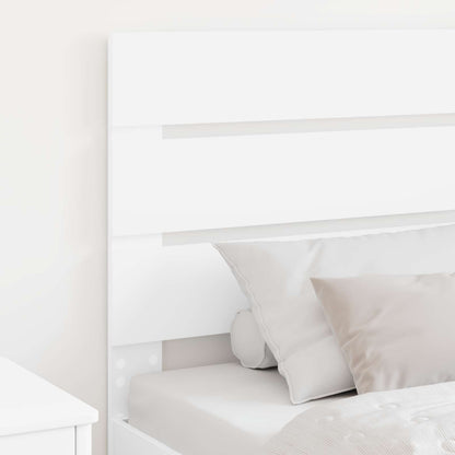 Headboard White Engineered Wood