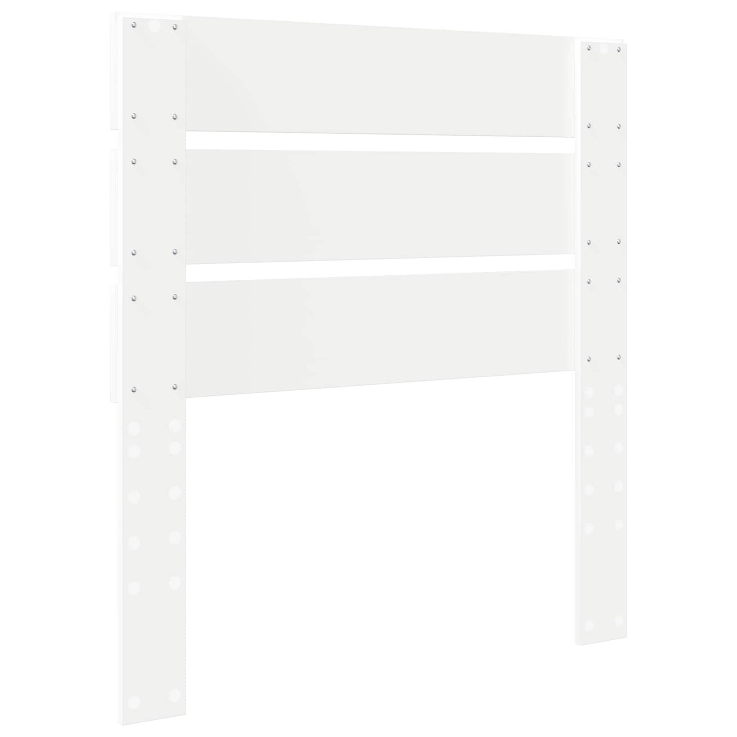 Headboard White Engineered Wood
