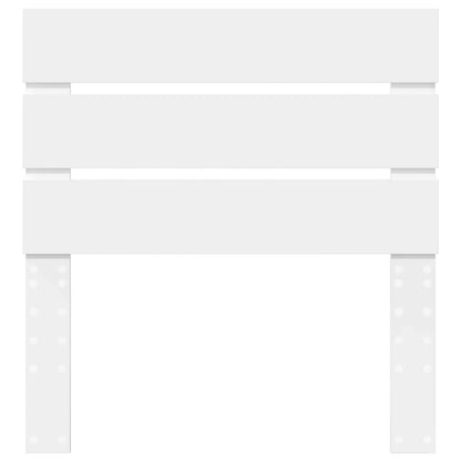 Headboard White Engineered Wood