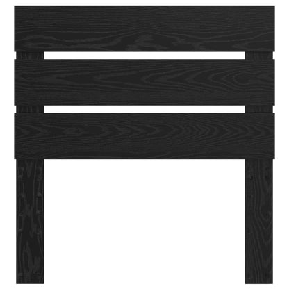 Headboard Black Oak Engineered Wood