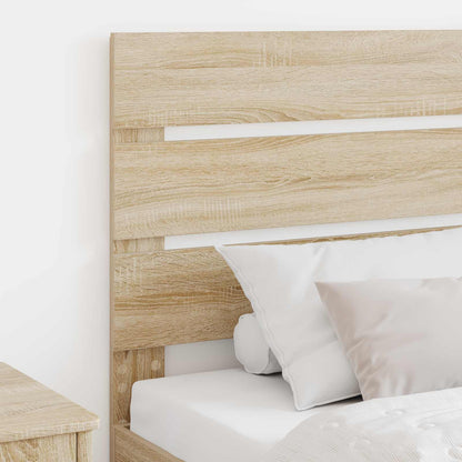 Headboard Sonoma Oak Engineered Wood