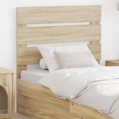 Headboard Sonoma Oak Engineered Wood