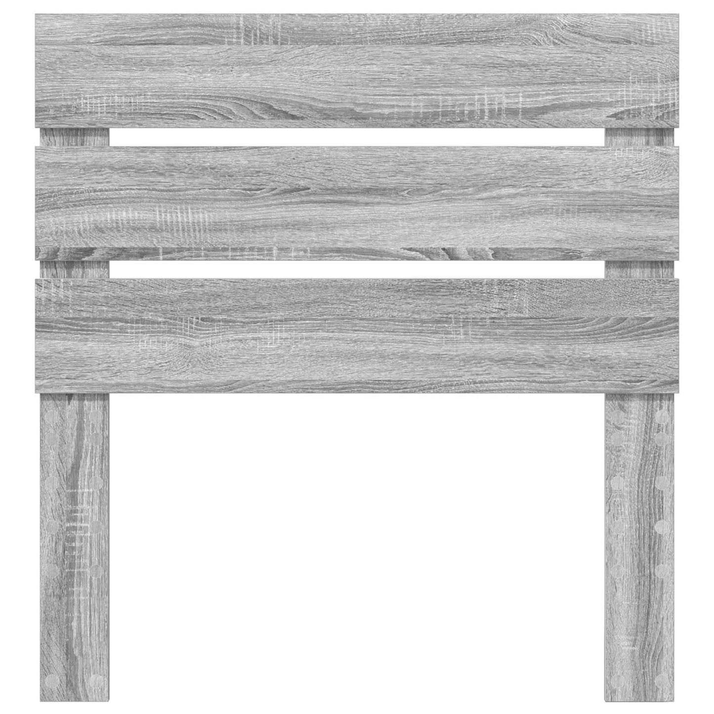 Headboard Grey Sonoma Engineered Wood