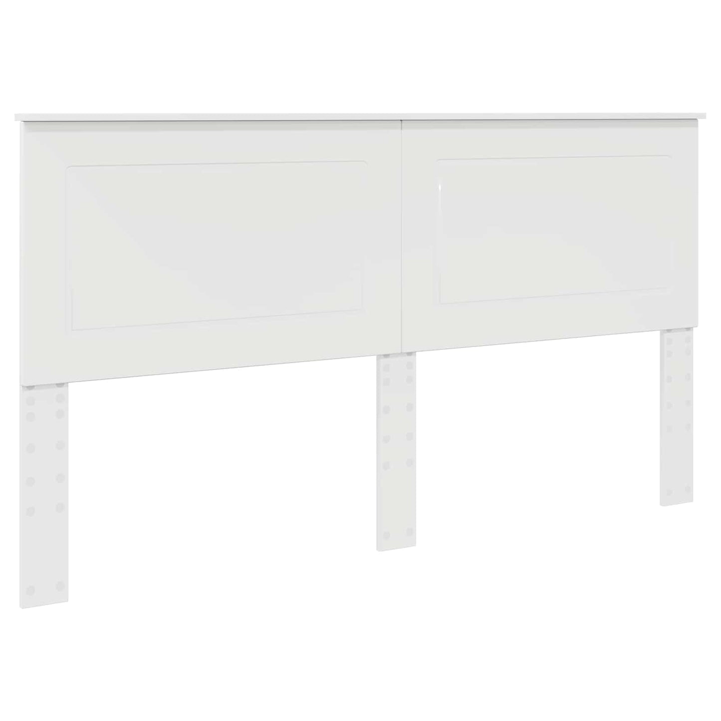 Headboard Gloss White 100 cm Engineered Wood