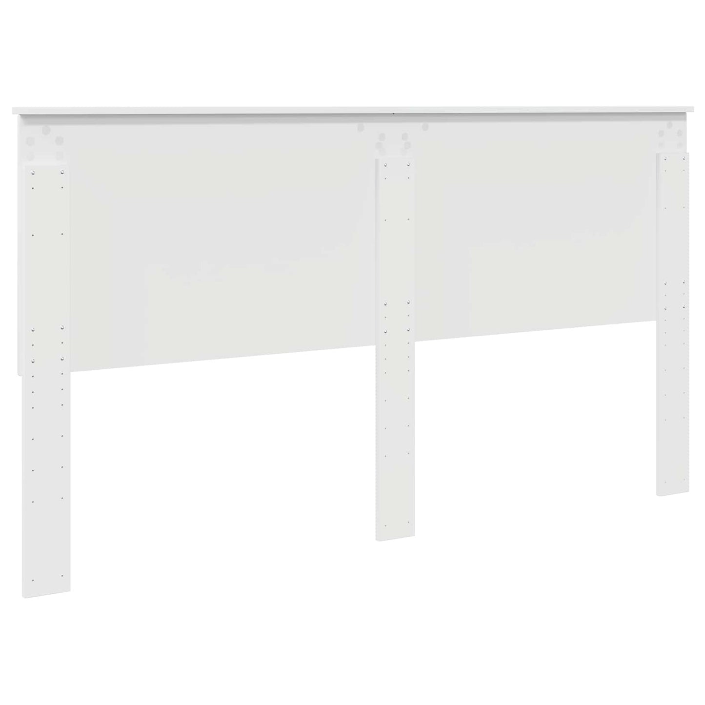 Headboard Gloss White 100 cm Engineered Wood