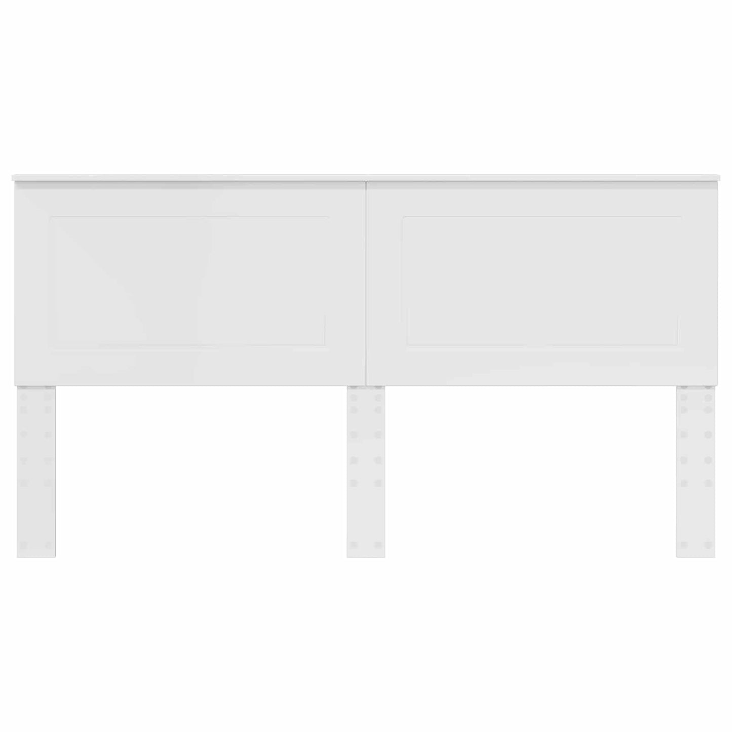 Headboard Gloss White 100 cm Engineered Wood