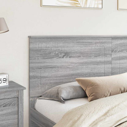 Headboard Grey Sonoma 100 cm Engineered Wood