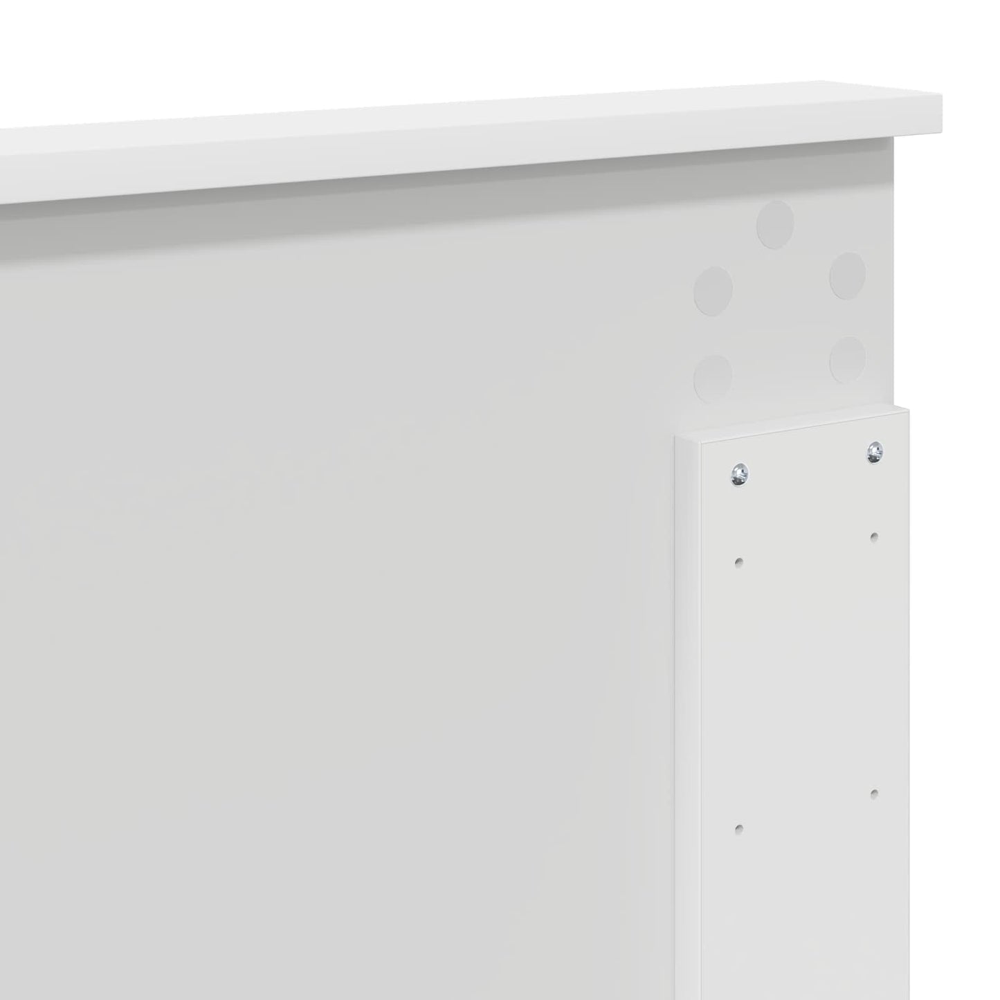 Headboard White 100 cm Engineered Wood