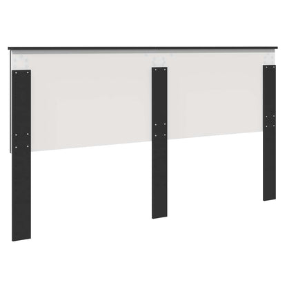 Headboard Black Oak 100 cm Engineered Wood