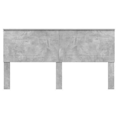 Headboard Concrete Grey 100 cm Engineered Wood