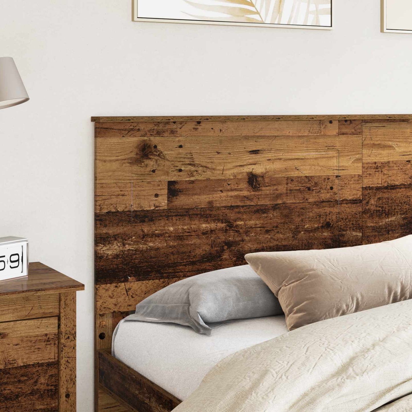Headboard Old Wood 100 cm Engineered Wood