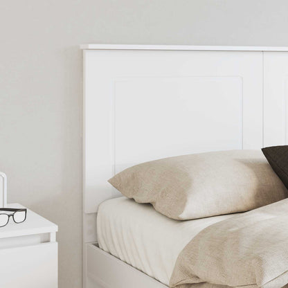 Headboard White 100 cm Engineered Wood