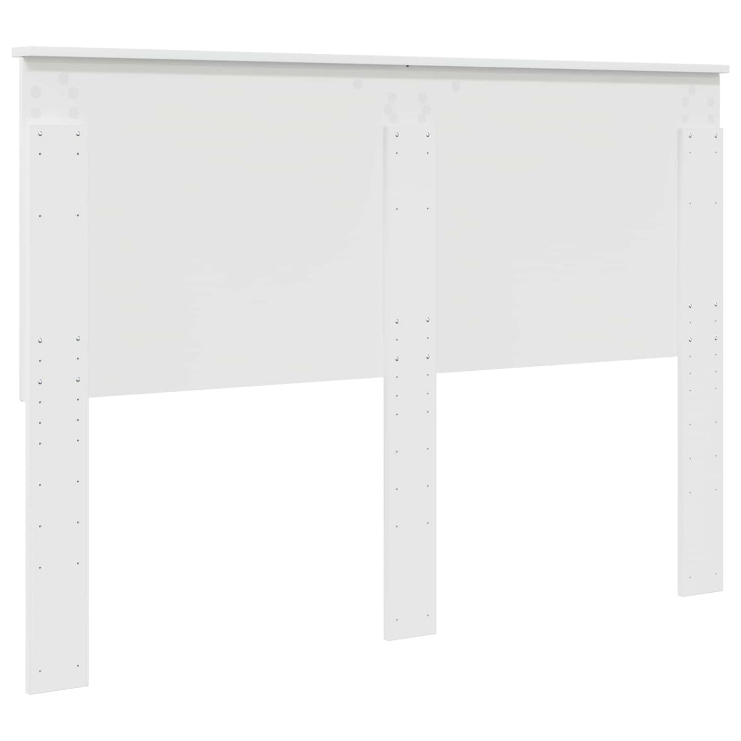 Headboard Gloss White 100 cm Engineered Wood