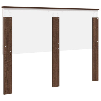 Headboard Brown Oak 100 cm Engineered Wood