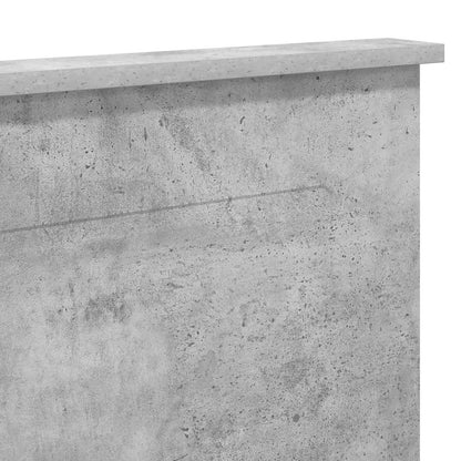 Headboard Concrete Grey 100 cm Engineered Wood