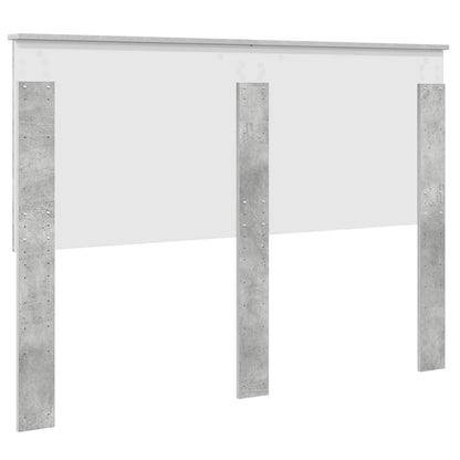 Headboard Concrete Grey 100 cm Engineered Wood