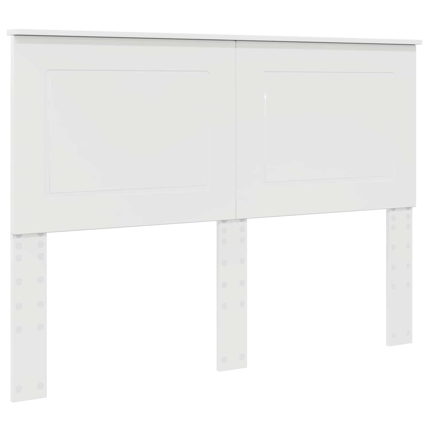 Headboard Gloss White 100 cm Engineered Wood