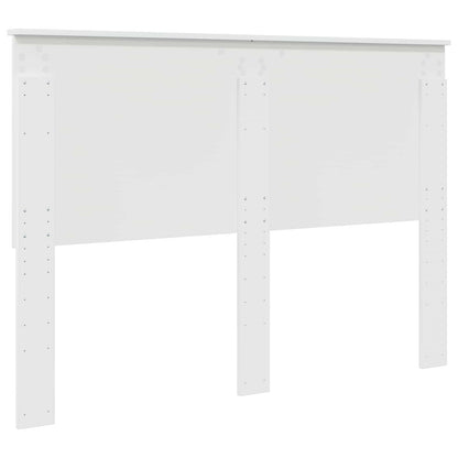 Headboard Gloss White 100 cm Engineered Wood