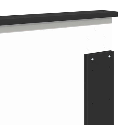 Headboard Black Oak 100 cm Engineered Wood