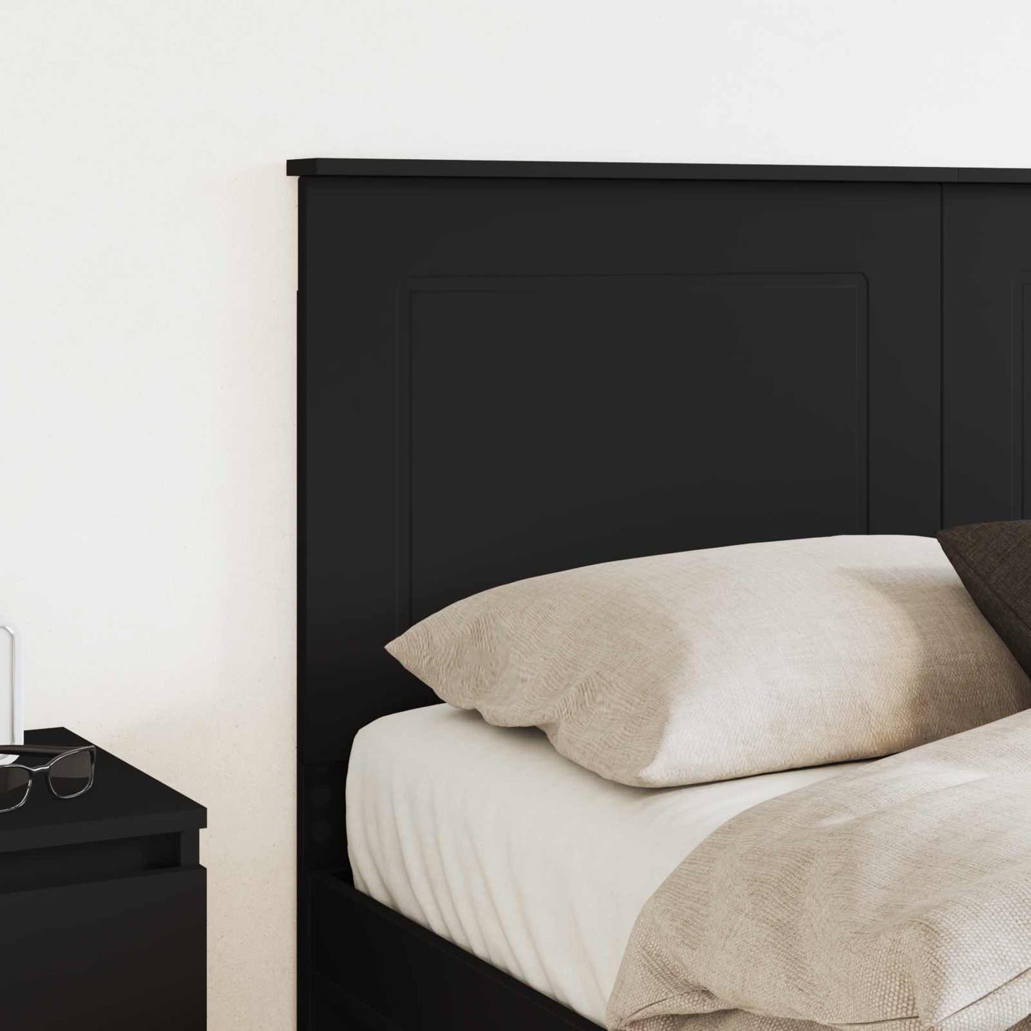 Headboard Black Oak 100 cm Engineered Wood