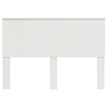Headboard Gloss White 100 cm Engineered Wood