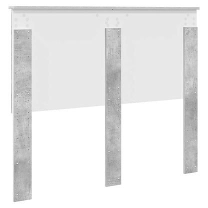 Headboard Concrete Grey 100 cm Engineered Wood