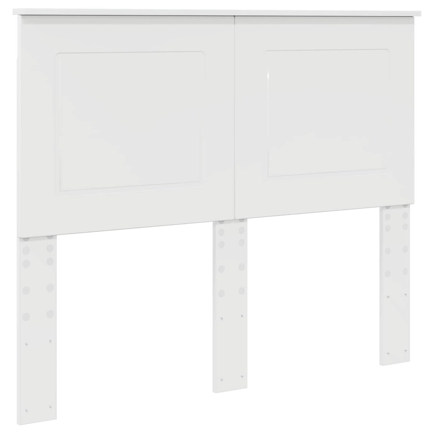 Headboard Gloss White 100 cm Engineered Wood