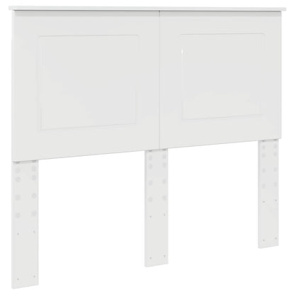 Headboard Gloss White 100 cm Engineered Wood