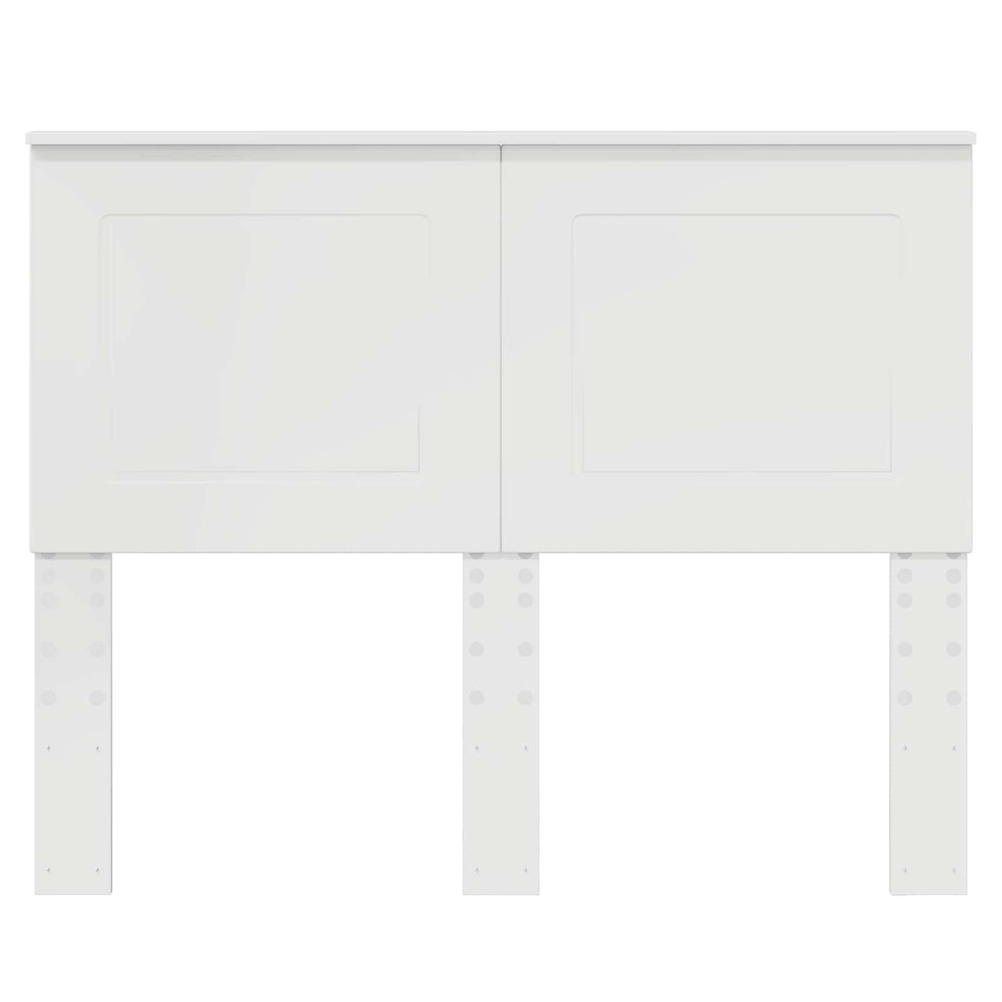 Headboard Gloss White 100 cm Engineered Wood