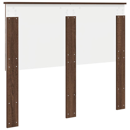 Headboard Brown Oak 100 cm Engineered Wood