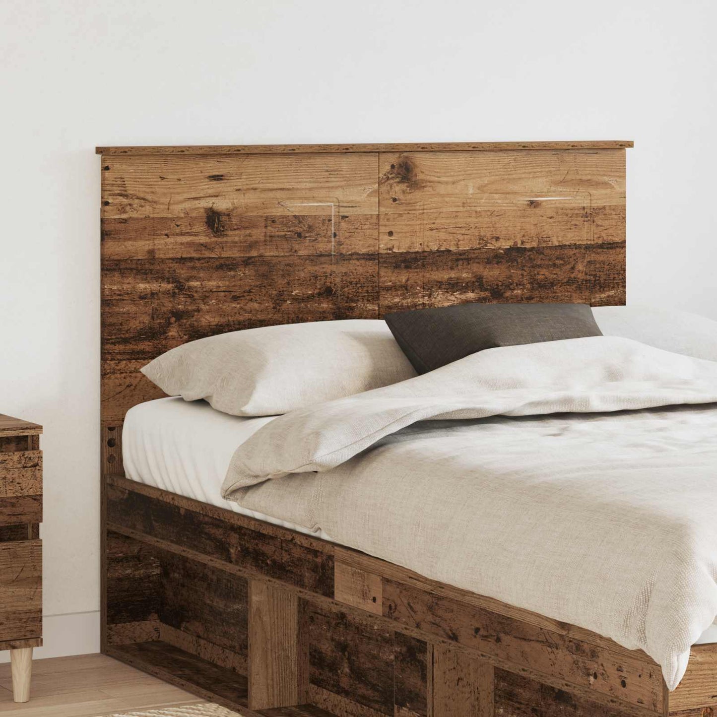 Headboard Old Wood 138 x 7 x 100 cm Engineered Wood