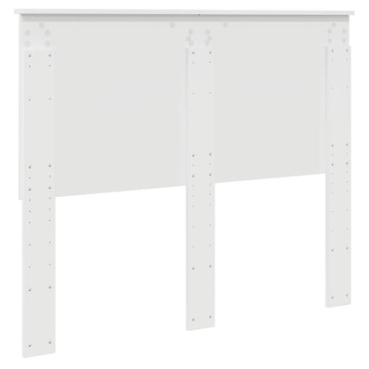 Headboard Gloss White 100 cm Engineered Wood