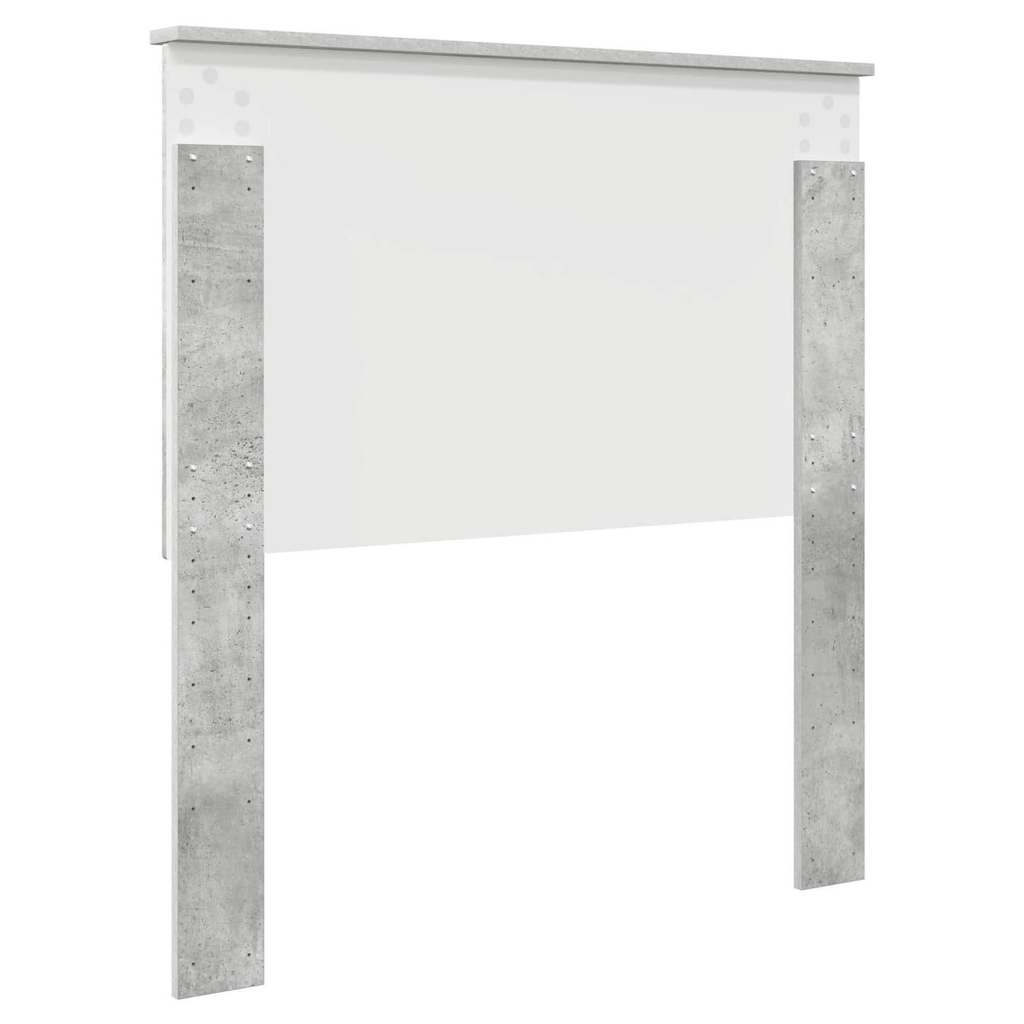 Headboard Concrete Grey 100 cm Engineered Wood