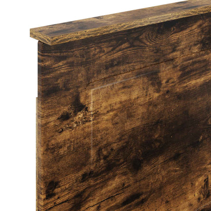 Headboard Smoked Oak 100 cm Engineered Wood