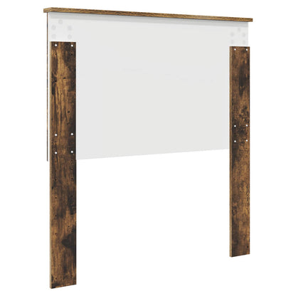 Headboard Smoked Oak 100 cm Engineered Wood