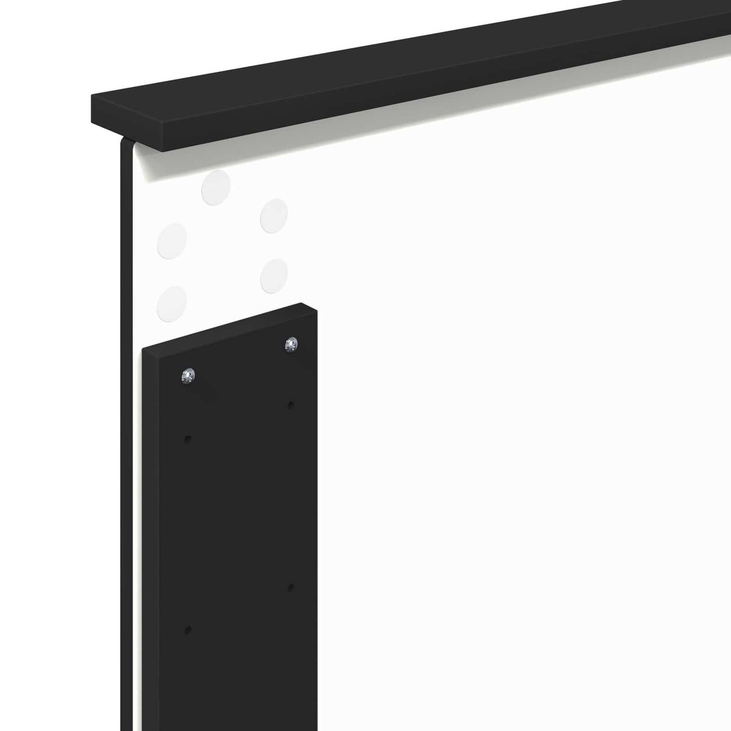 Headboard Black Oak 100 cm Engineered Wood